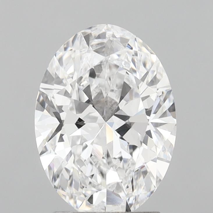 2.56ct Oval, D VVS1 — IGI