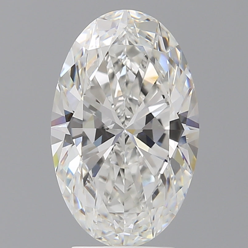 4.09ct Oval Lab-Grown Diamond — E VVS2, IGI Certified