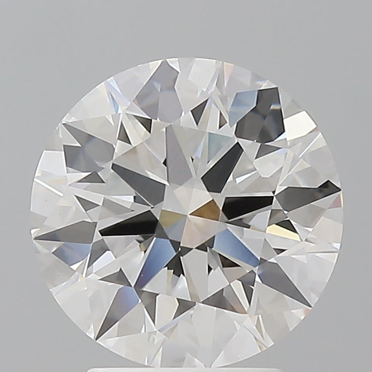 3.08ct Round Lab-Grown Diamond — E VVS2, IGI Certified