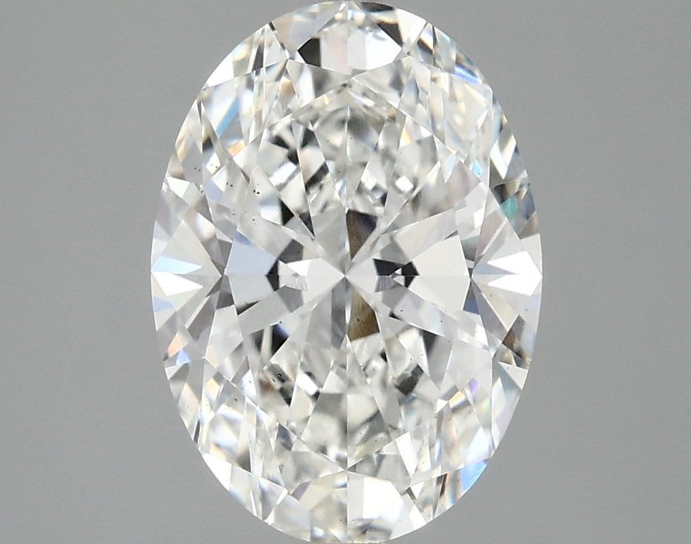 2.72ct Oval, F VS2 — IGI