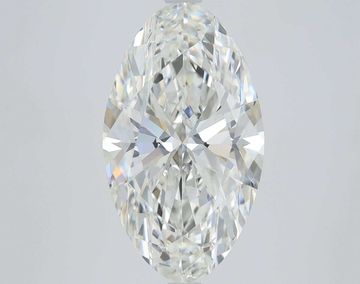 4.0ct Moval Lab-Grown Diamond — F VS1, IGI Certified
