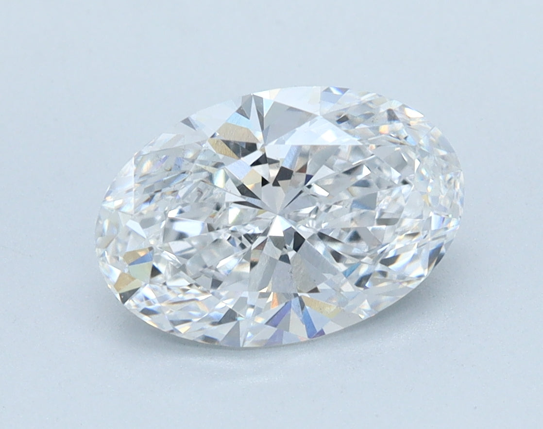 1.6ct Oval, D VS2 — IGI