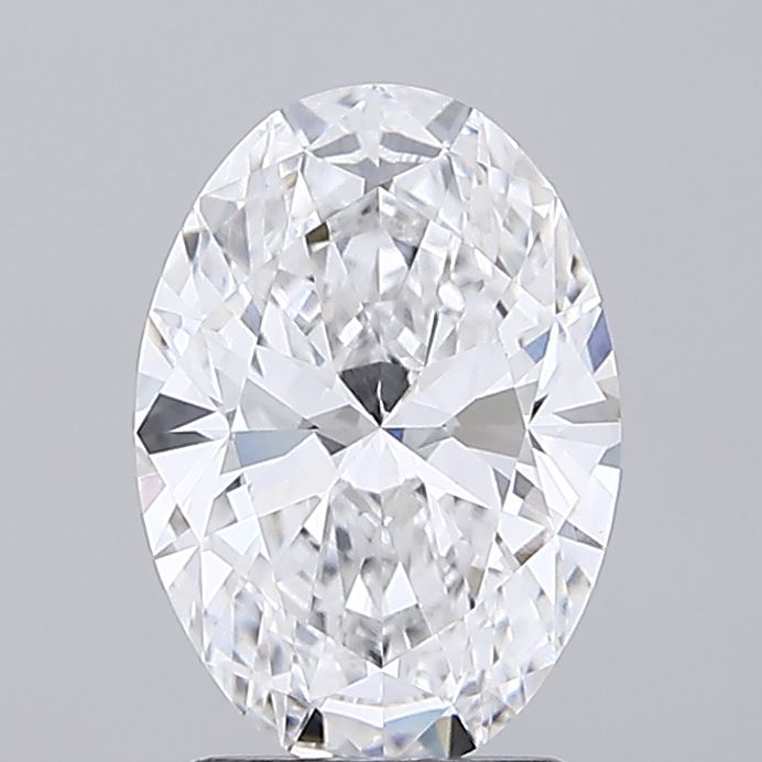 1.96ct Oval, D VVS2 — IGI