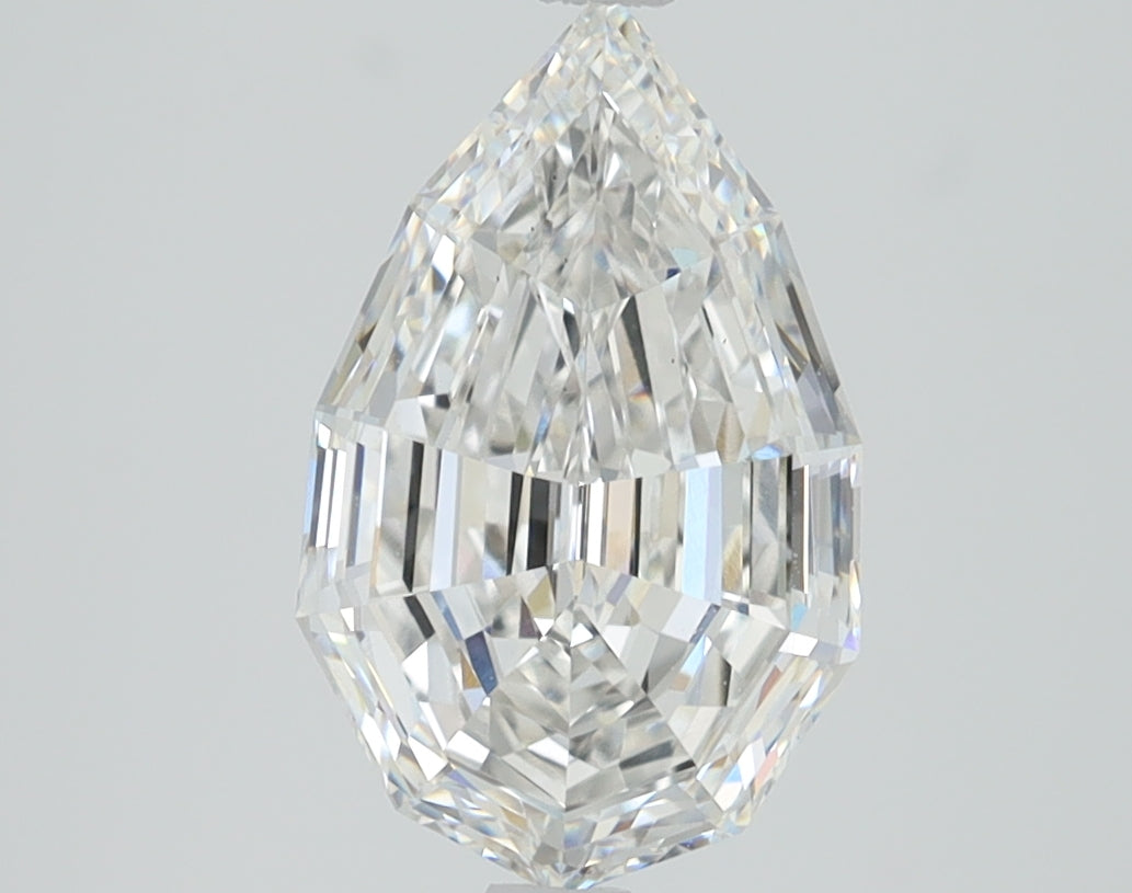 2.2ct Pear Step, E VS1 — IGI