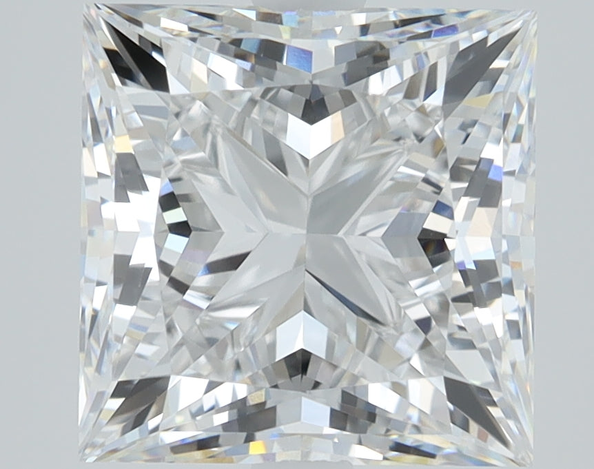 3.53ct Princess, D VVS2 — IGI