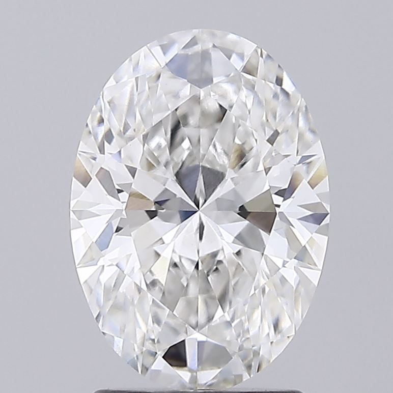 2.19ct Oval, F VVS2 — IGI
