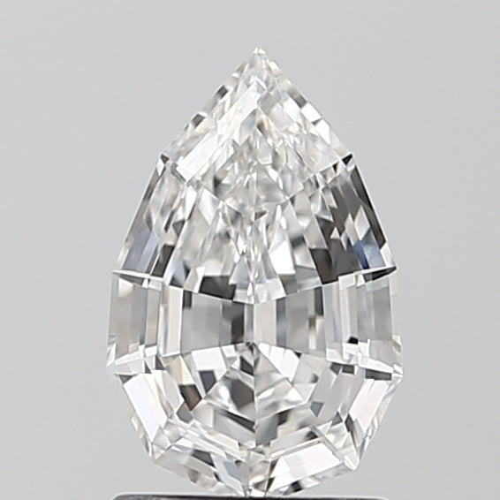 1.27ct Pear Step Lab-Grown Diamond — D VVS2, IGI Certified