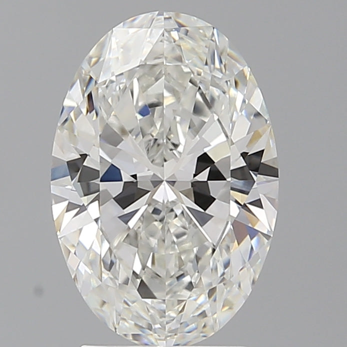 3.03ct Oval Lab-Grown Diamond — F VVS2, IGI Certified