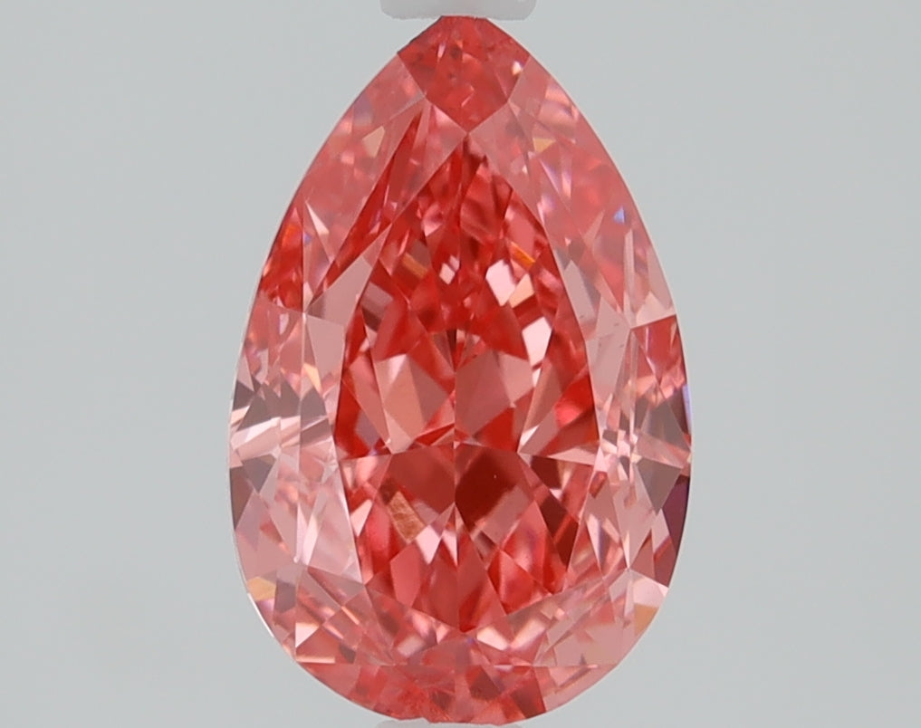 1.31ct Pear Fancy Vivid Pink Lab-Grown Diamond — VS1 | IGI