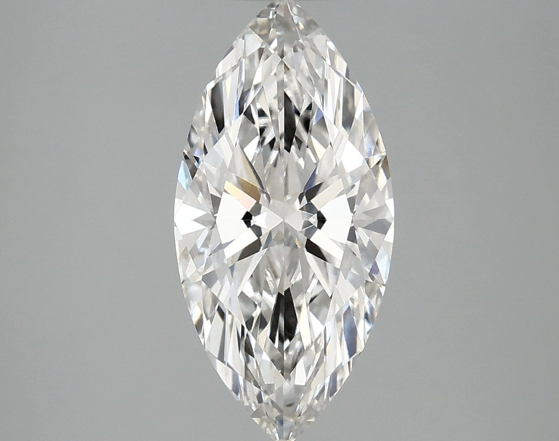 2.1ct Marquise, F VVS2 — IGI
