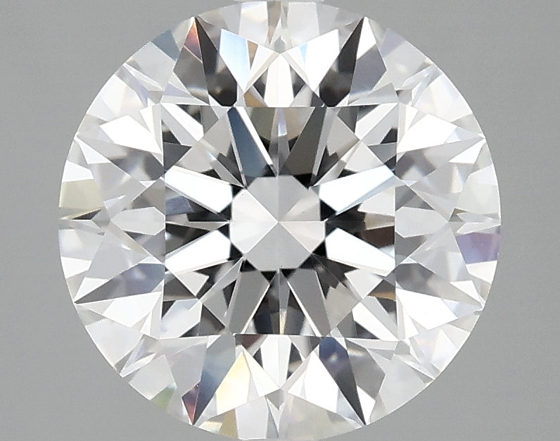 3.07ct Round, E VS1 — IGI