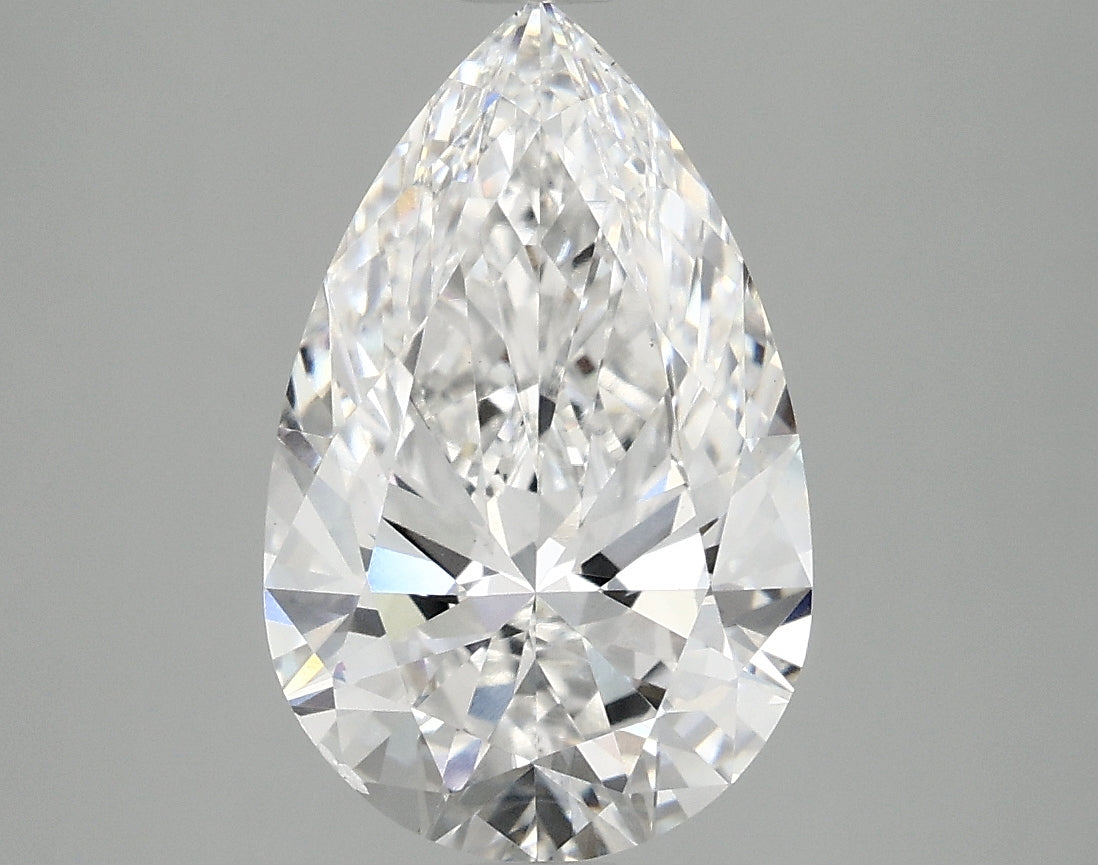 3.1ct Pear, D VS2 — IGI