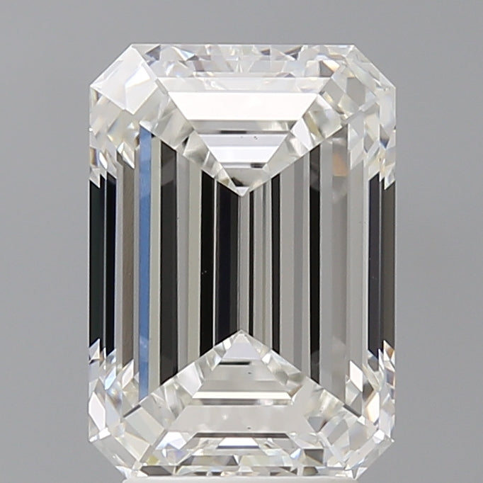 4.08ct Emerald Lab-Grown Diamond — F VVS2, IGI Certified