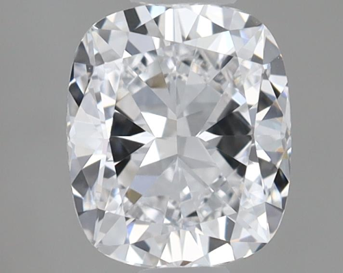 1.01ct Cushion, D VVS2 — IGI