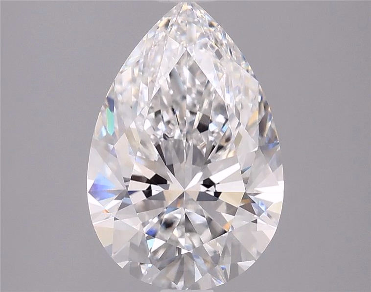 4.55ct Pear, F VS1 — IGI