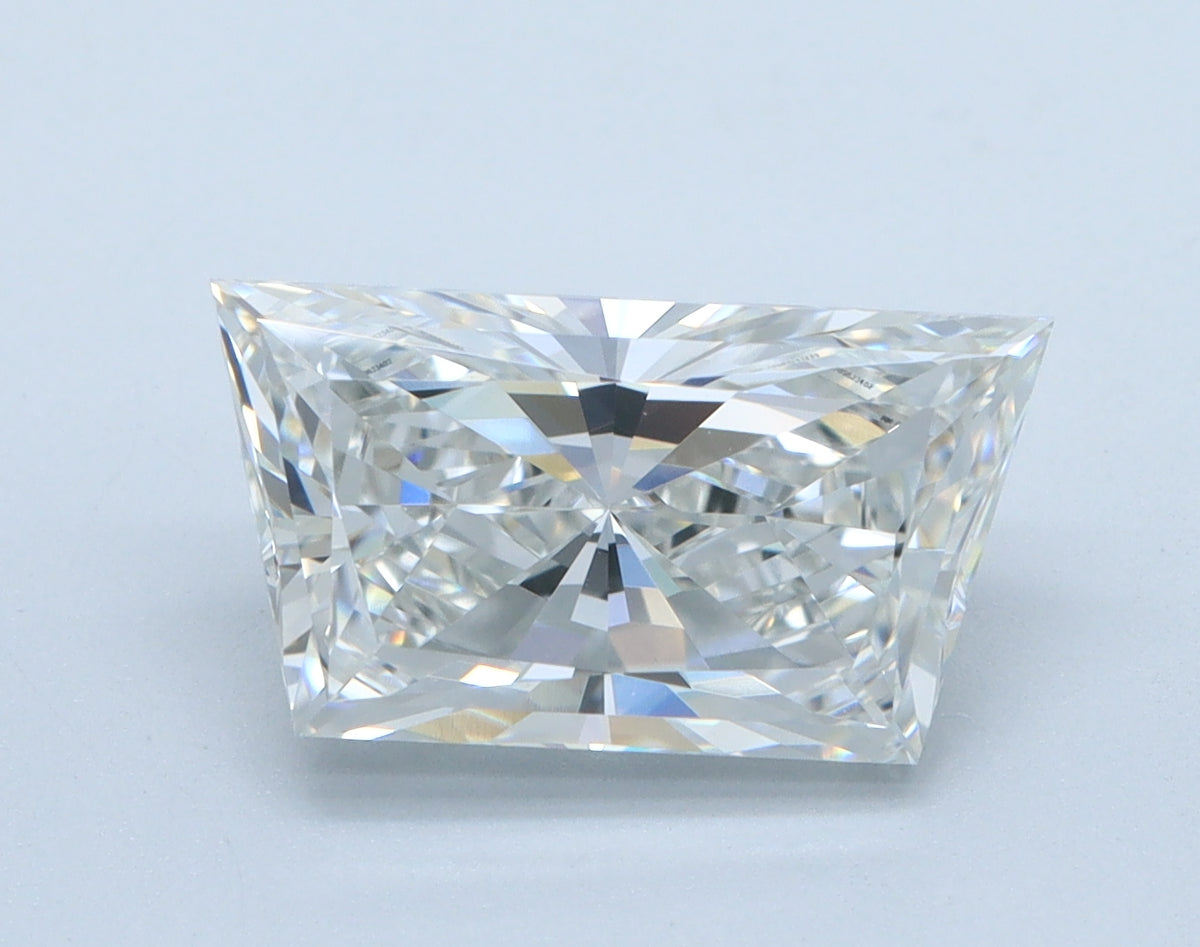 2.61ct Trapezoid, F VVS2 — IGI