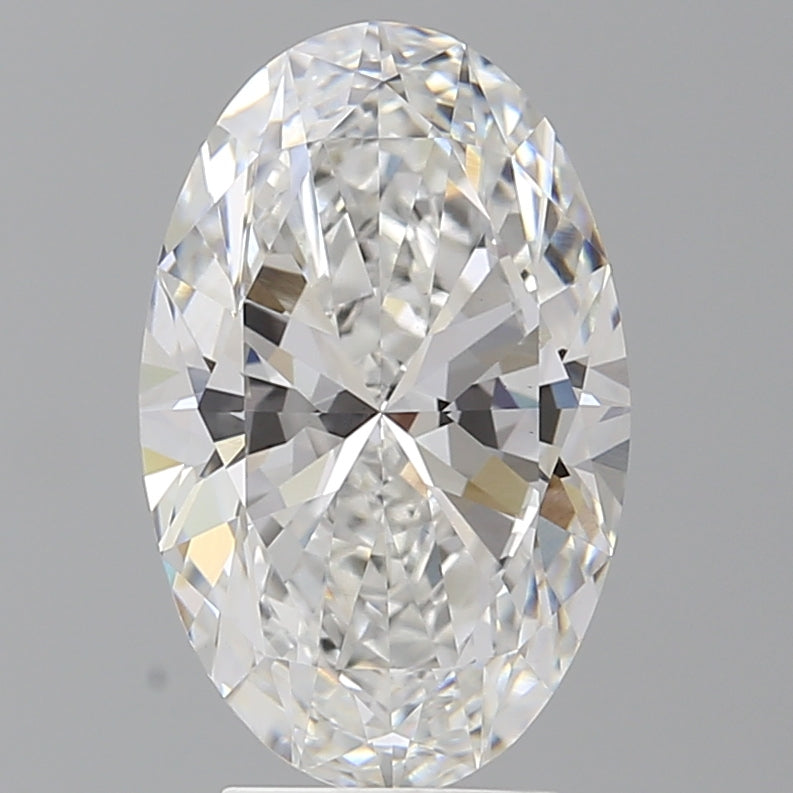 4.08ct Oval Lab-Grown Diamond — E VVS2, IGI Certified