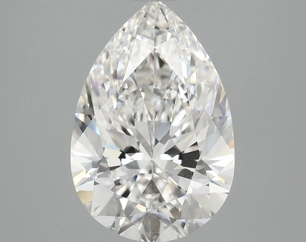 2.87ct Pear, F VS1 — IGI