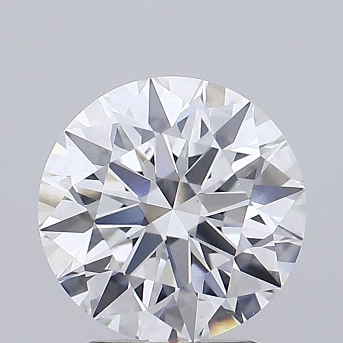 2.18ct Round, E VS1 — IGI