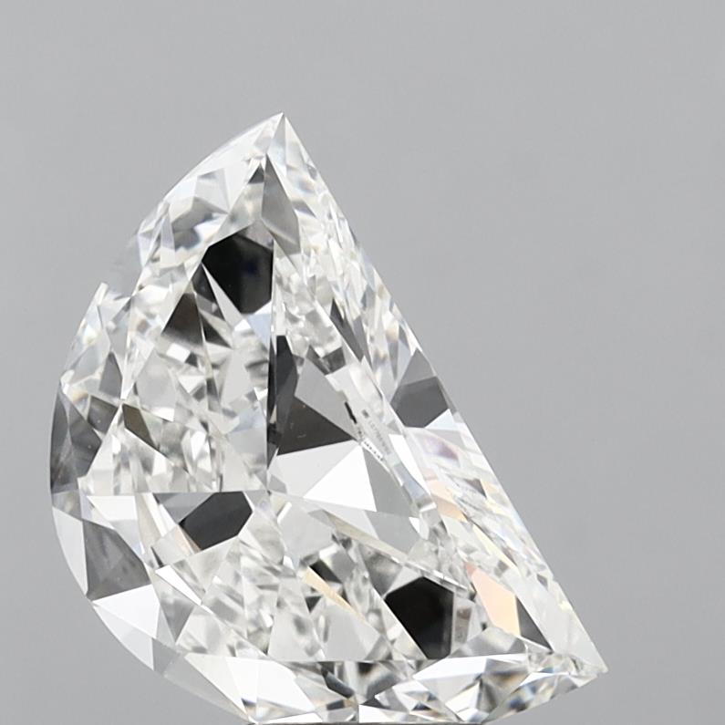 4.03ct Halfmoon, F VVS2 — IGI