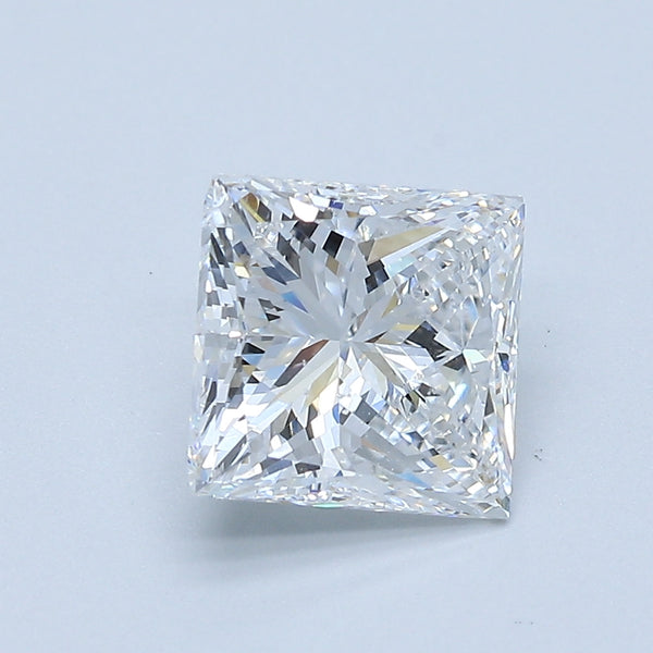 2.02ct Princess Natural Diamond — E SI1, GIA Certified