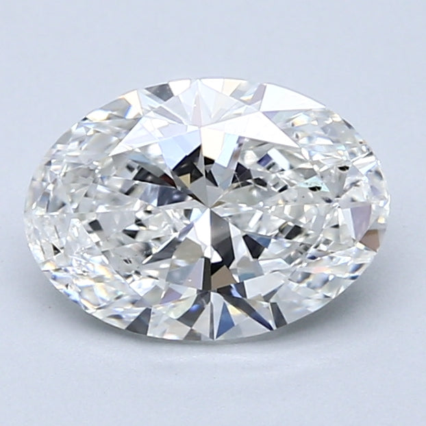 1.5ct Oval Natural Diamond — F SI1, GIA Certified