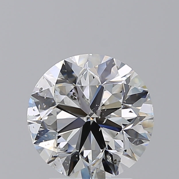 2.55ct Round Natural Diamond — F SI2, GIA Certified