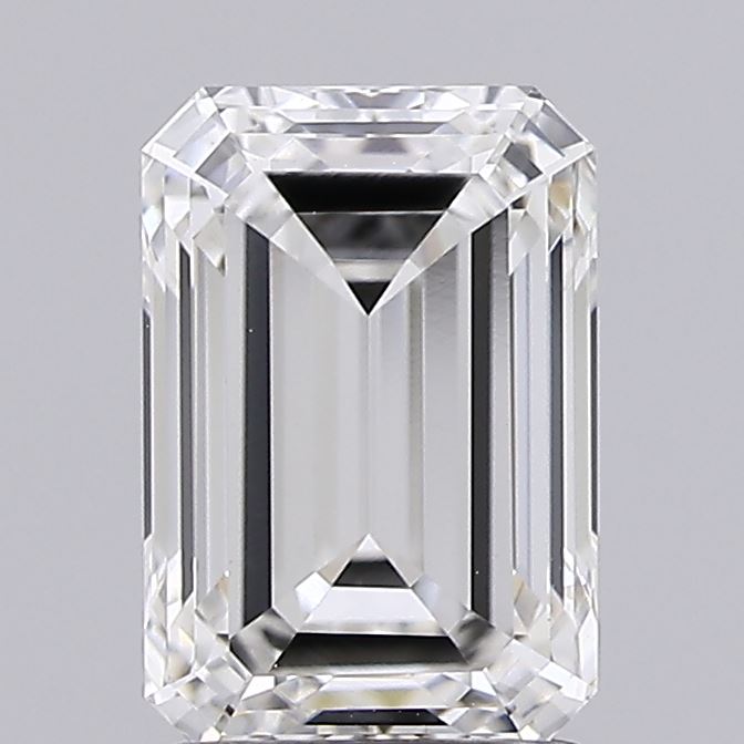 1.74ct Emerald, F VVS2 — IGI