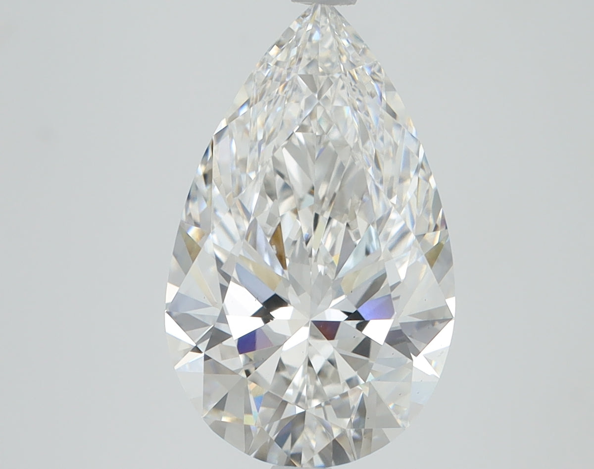 3.58ct Pear, E VS2 — IGI