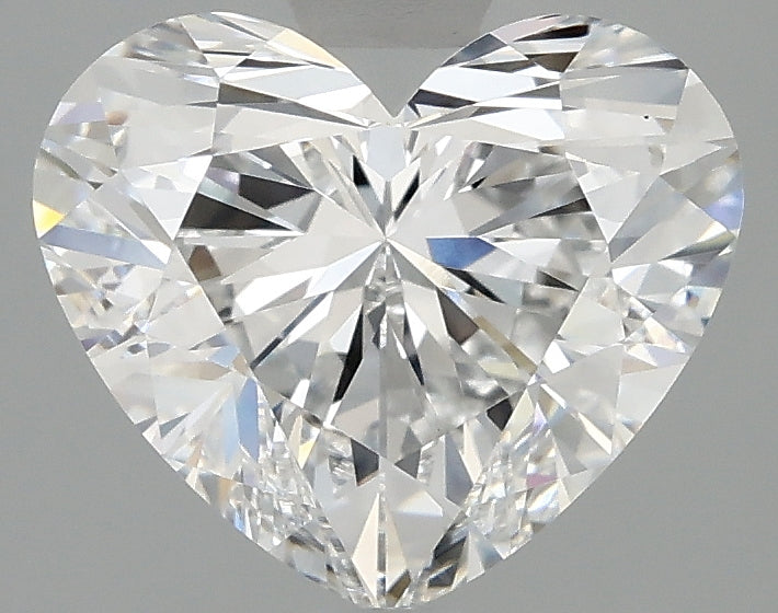 2.58ct Heart, D VVS2 — IGI