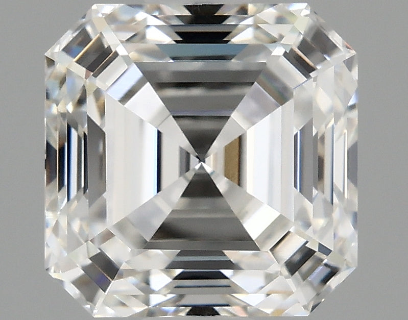 2.06ct Asscher, F VVS1 — IGI