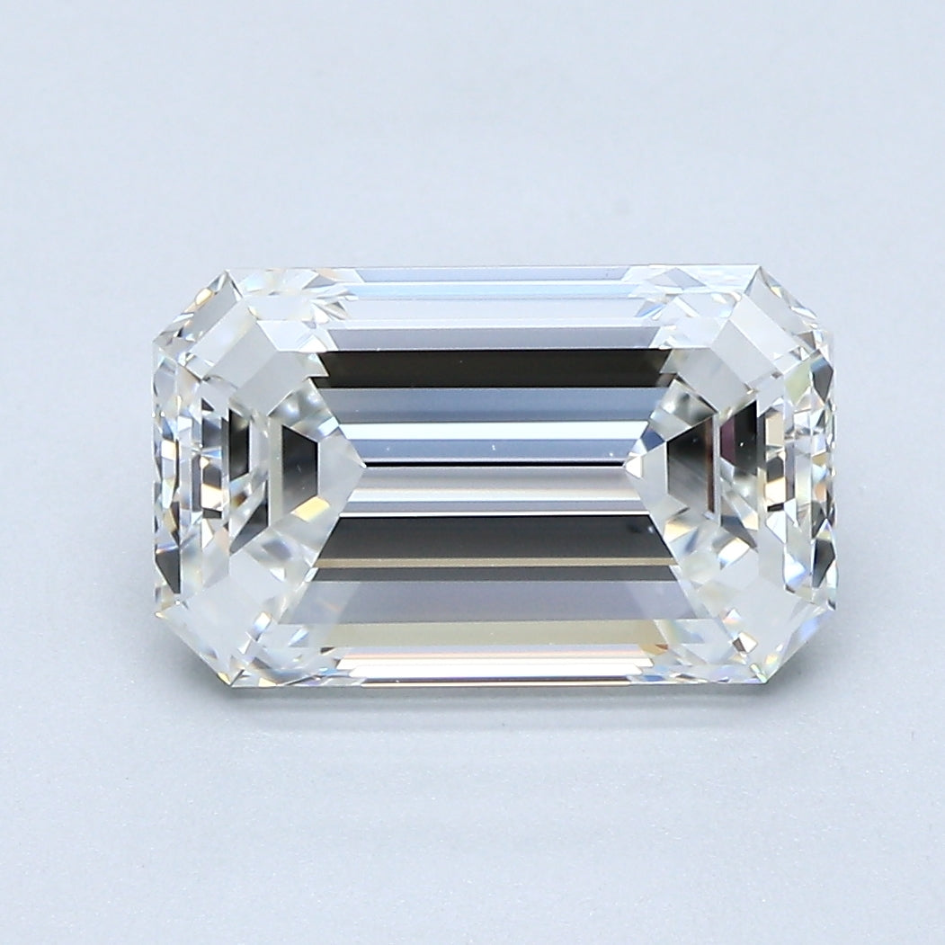 3.01ct EMERALD, F VVS1 — GIA — Laura Milman New York