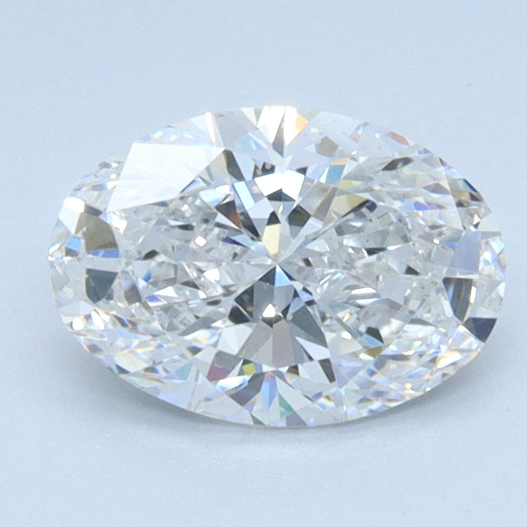 1.1ct Oval, E VS2 — IGI