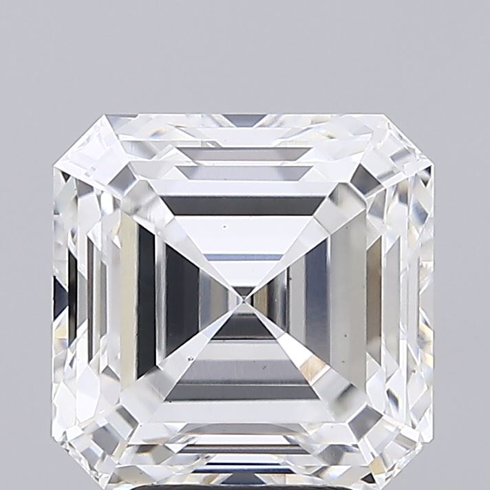 5.06ct Asscher, E VS1 — IGI