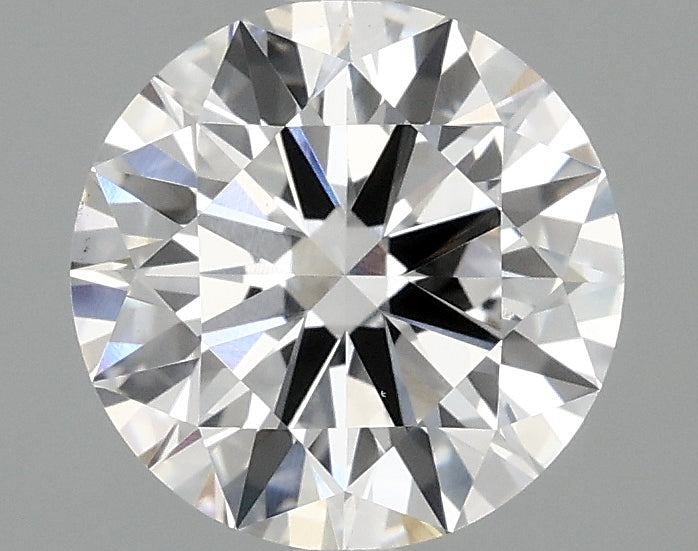 2.07ct Round, E VS1 — IGI