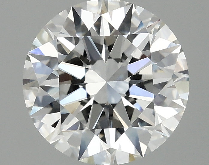 2.07ct Round, E VS1 — IGI