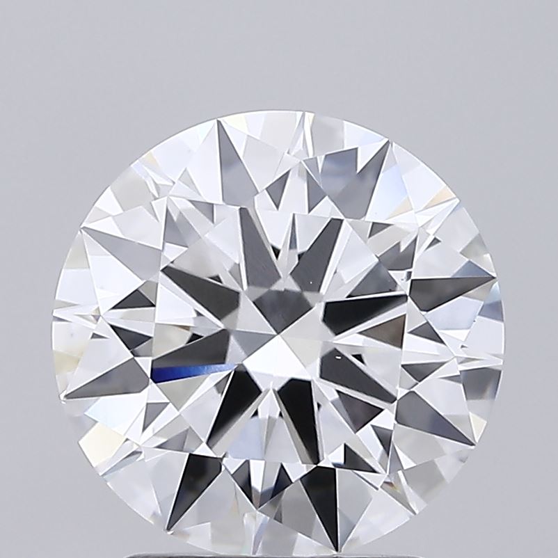 2.19ct Round, D VVS2 — IGI