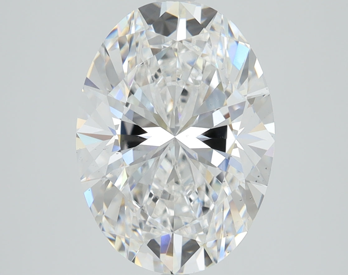 3.83ct Oval, E VS2 — IGI