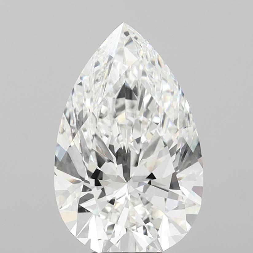 6.04ct Pear, E VVS2 — IGI
