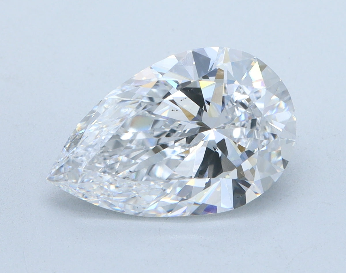2.2ct Pear, D VS1 — IGI