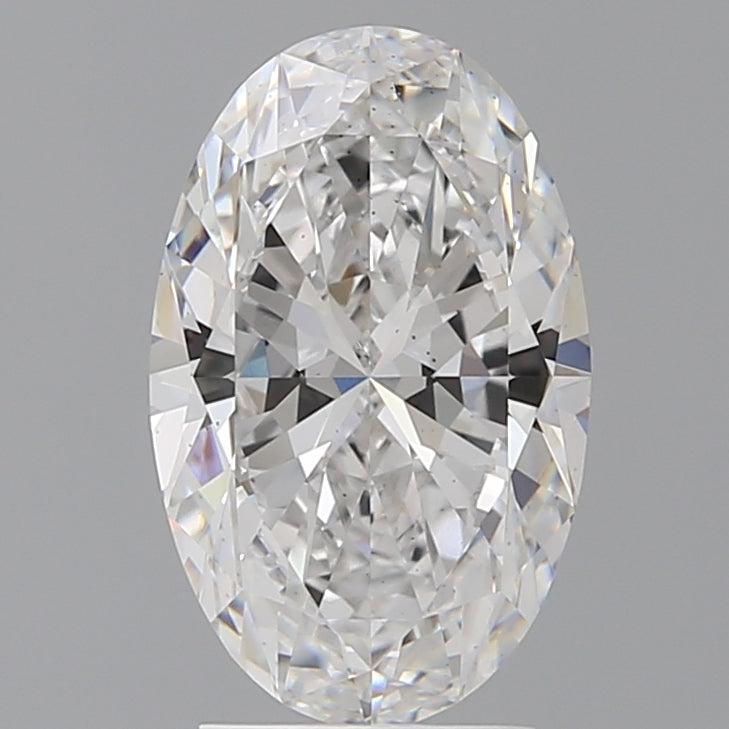 3.09ct Oval Lab-Grown Diamond — E VS2, IGI Certified