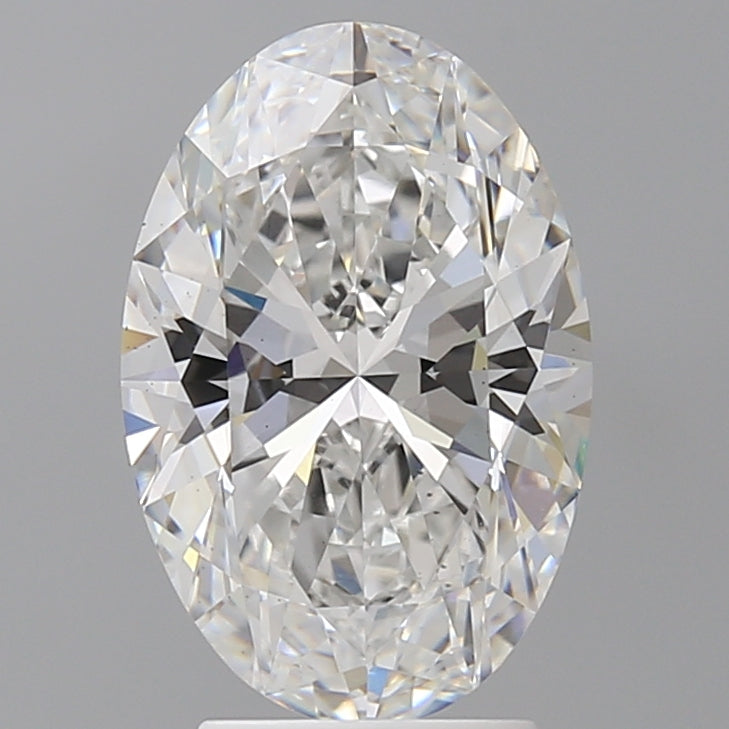 3.5ct Oval Lab-Grown Diamond — E VS1, IGI Certified