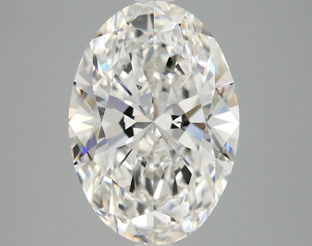 3.79ct Oval, F VS1 — IGI