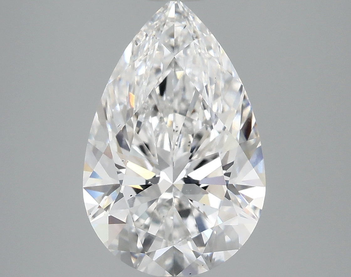 3.71ct Pear, E VS2 — IGI