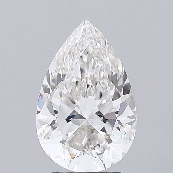 2.58ct Pear, F VVS2 — IGI