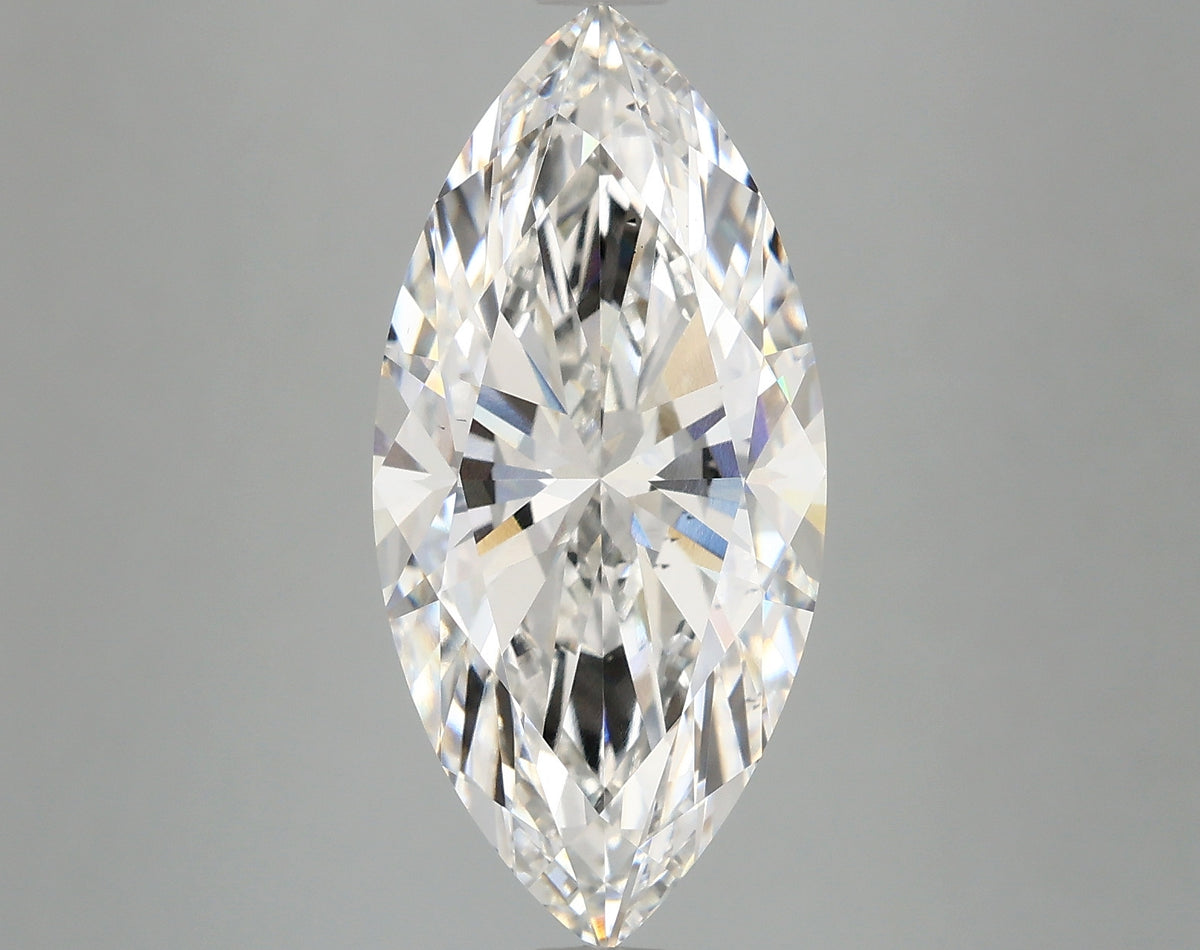 5.1ct Marquise, F VS1 — IGI