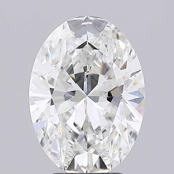 3.09ct Oval, F VVS2 — IGI