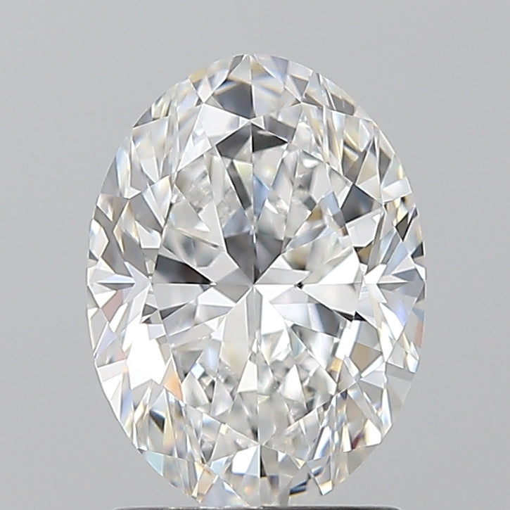 1.7ct Oval Natural Diamond — E VS1, GIA Certified