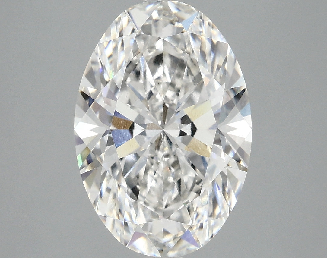 4.01ct Oval, F VS1 — IGI