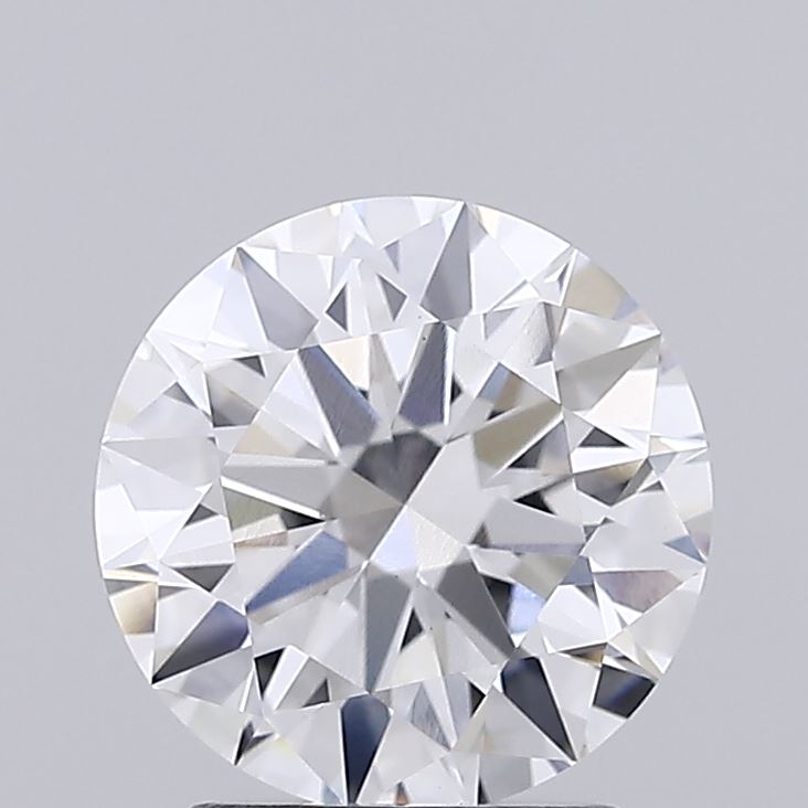 2.14ct Round, D VVS2 — IGI